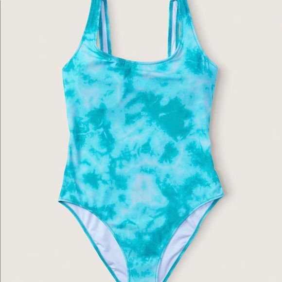 PINK Victoria's Secret Other - PINK VS -scoop one-piece swimsuit -M -blue